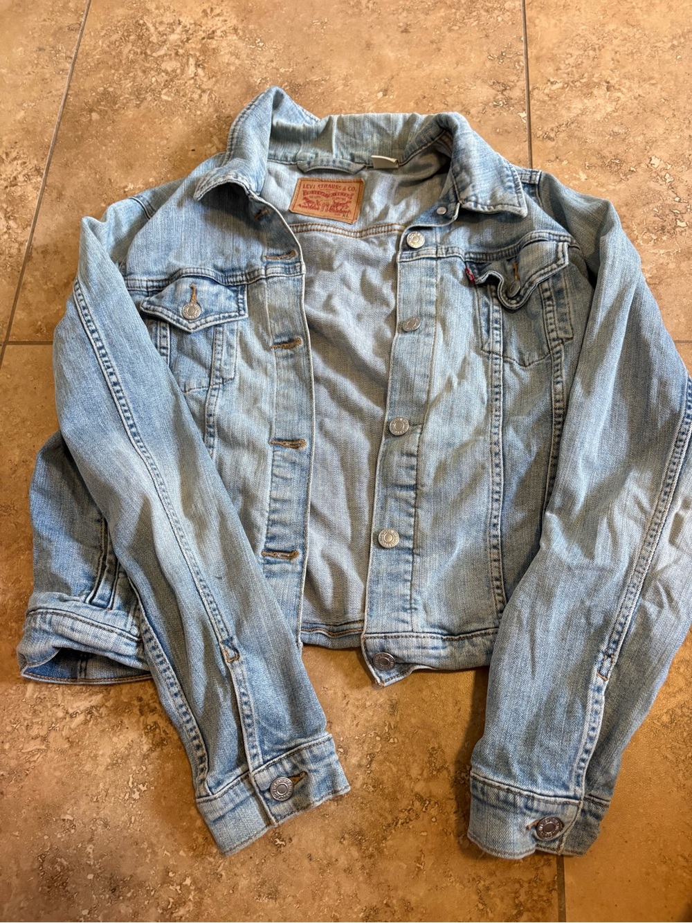 Levi's Light Blue Denim Jean Jacket